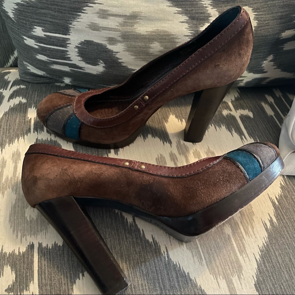 Miss Sixty suede heels size 39